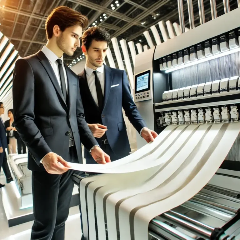 Fashion industry trade show showcasing cutting-edge technologies
