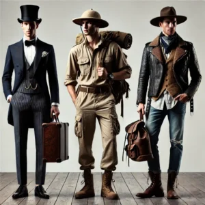 Models representing diverse fashion personas for product development.