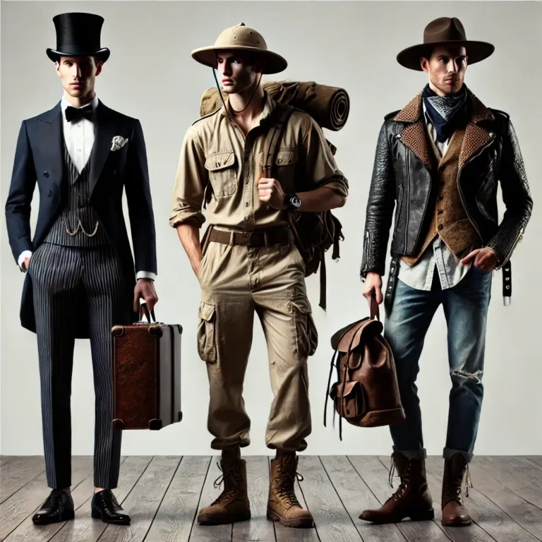 Models representing diverse fashion personas for product development.