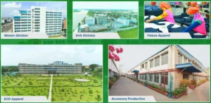 Woven Division main building at AKH Fashions in Hemayetpur, Savar, Bangladesh
